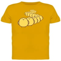 Ред от сладки пилета тениска мъже -Маг от Shutterstock, мъж XX-голям
