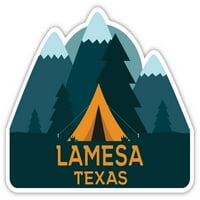 Lamesa Texas Souvenir Vinyl Decal Sticker Camping Design Design