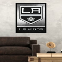 Лос Анджелис Кингс Лого стена плакат, 22.375 34
