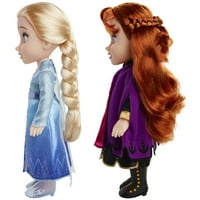 Disney Princess Anna и Elsa Sisting Sisters представят пакет за модни кукли