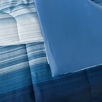 Основни елементи синя ивица легло в чанта Утешител комплект с чаршафи, ЦАР