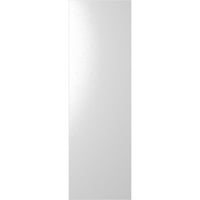 Екена Милуърк 12 в 80 х Фит ПВЦ Фарм Хаус комбинация от плосък панел фиксирани ролетни щори, бели