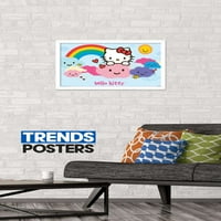 Hello Kitty - Clouds Wall Poster, 14.725 22.375