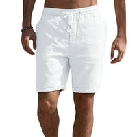 adviicd плувни къси панталони Лятни мъжки Micro Twill Flat Front Front Short