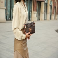 Колекция Женева подпис Кръстбоди чанта, маншет мода чанта от Миа к-Черно