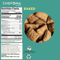 Chefona foods глутен без възглавница закуска зърнена закуска, лешник аромат мини торбички