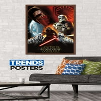 Star Wars: The Force Awakens - Плакат за тъмна странична стена, 22.375 34