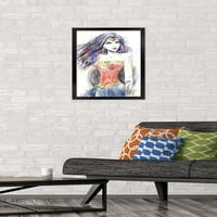 Комикси - Wonder Woman - Sketch Wall Poster, 14.725 22.375