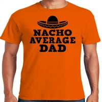 Графика Америка Ден на бащата Начо Средна татко готино риза за татко Мъжка тениска