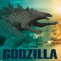 Godzilla срещу Kong - Godzilla Wall Poster, 14.725 22.375