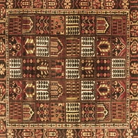 Ahgly Company Indoor Rectangle Персийски кафяви традиционни килими, 2 '5'