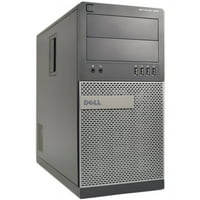 Dell Optiple Tower Computer PC, Intel Quad-Core I5, 250GB HDD, 4GB DDR RAM, Windows Pro, DVW, WiFi