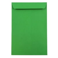 Отворен Каталог плик, 9, 100 пакет, зелен