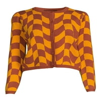 Любов по дизайн Юноши ретро чек жилетка пуловер
